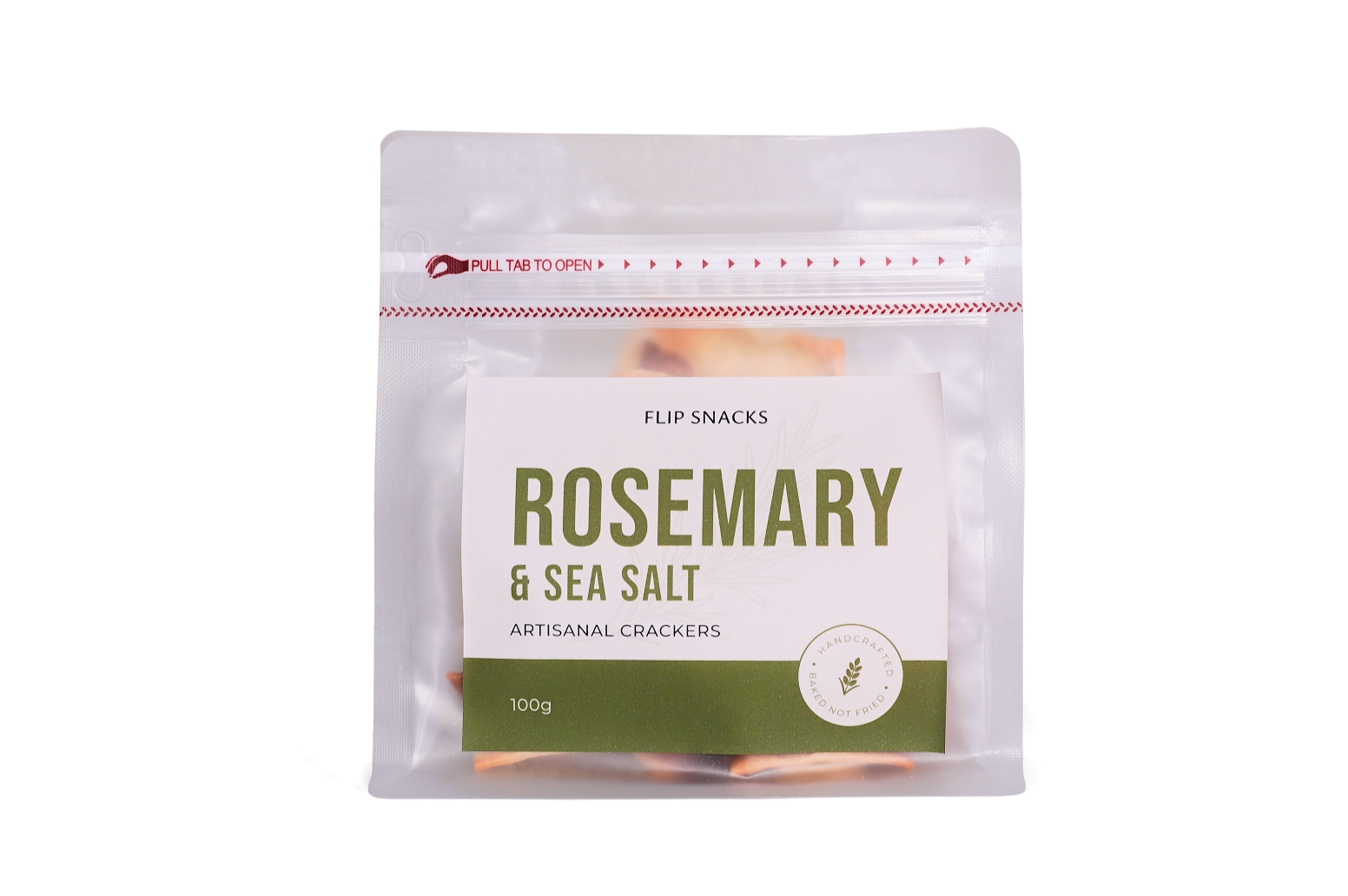 Rosemary & Sea Salt Artisanal Crackers