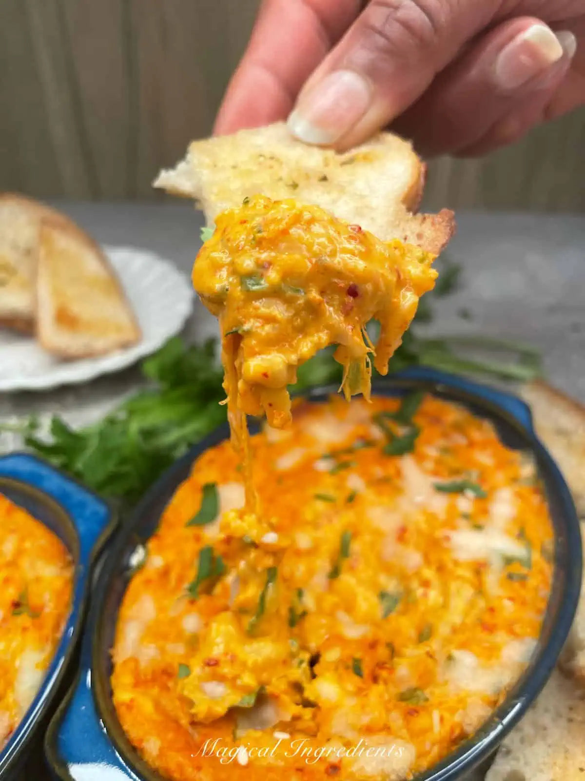 Gochujang Cream Cheese Yoghurt Dip